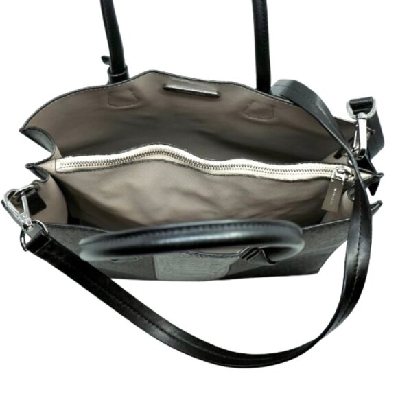 Michael Kors~Mercer Large Convertible Tote~Signature Leather 3 Compartment Bag - Picture 6 of 8